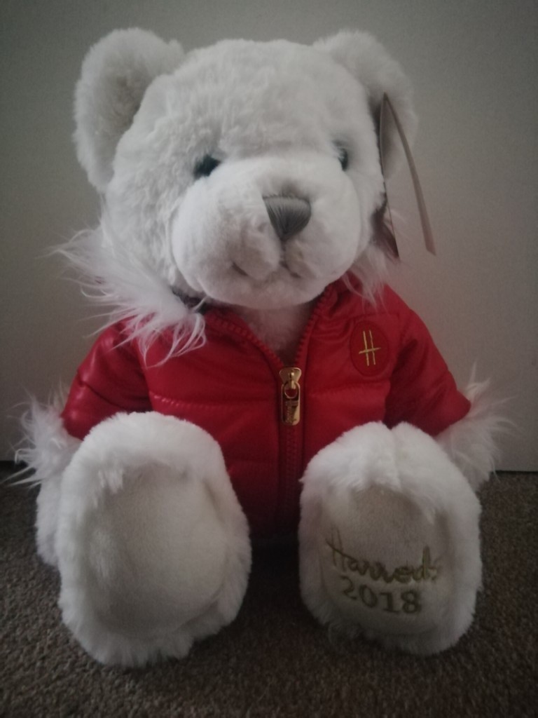 harrods christmas teddy 2018